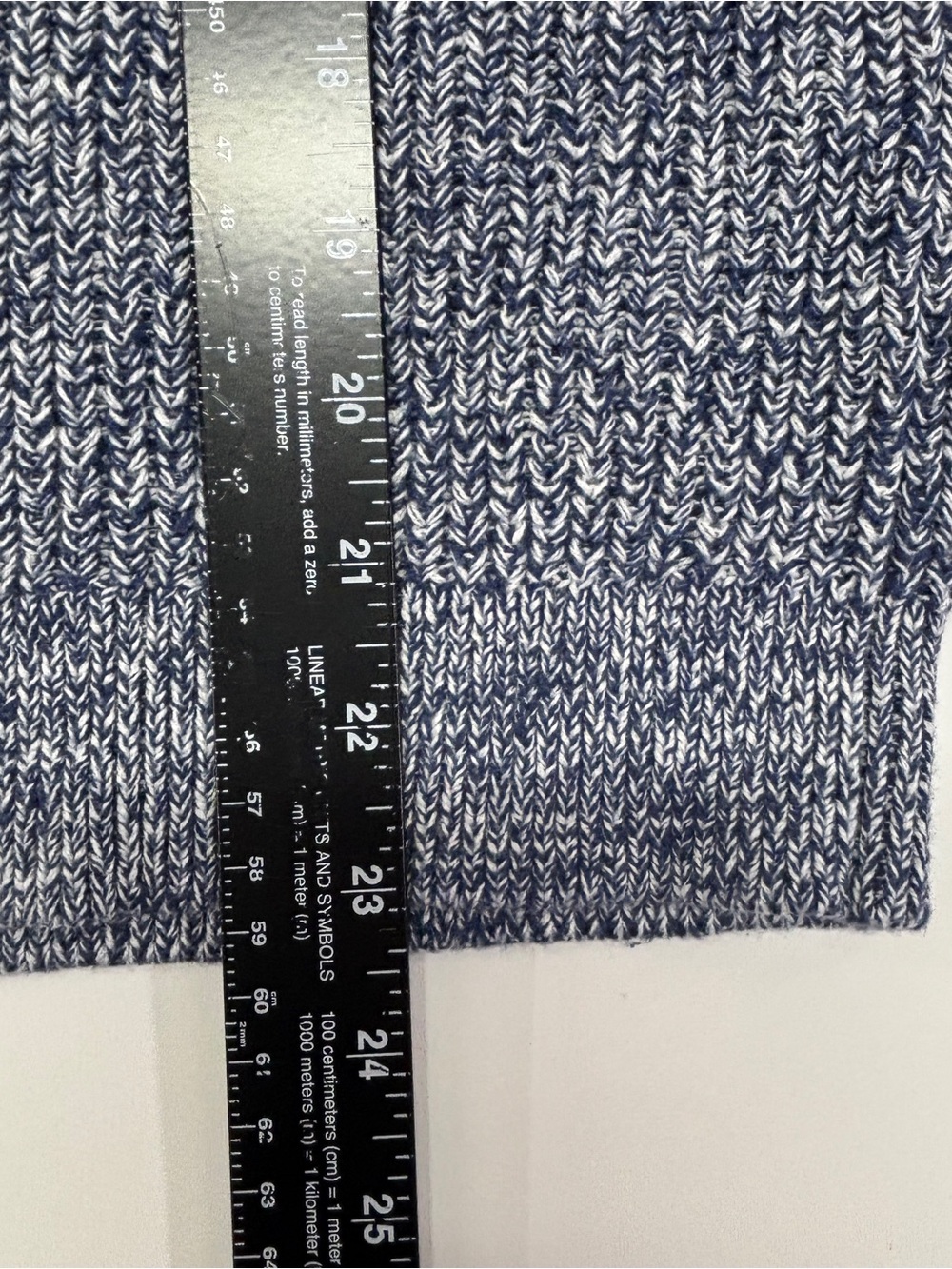 GAP Marled Cotton Knit Sweater Medium Coastal Grandpa Cozy Casual Fall - Picture 9 of 11